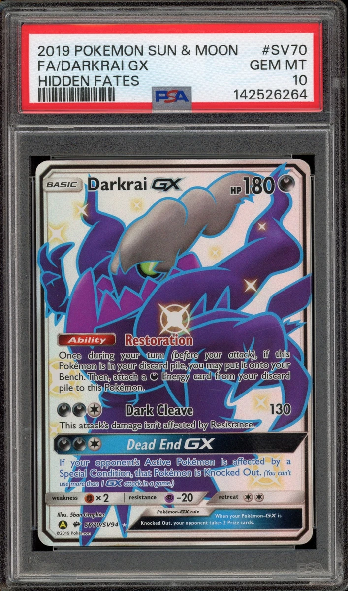 Darkrai GX Pokémon TCG Cards for sale | eBay