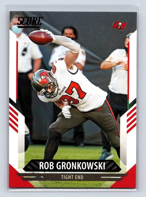 2021 Rob Gronkowski Score Football #16 Tampa Bay Buccaneers Panini NM
