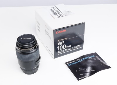 Canon EF 100 mm F/2.8 USM Macro Objektiv