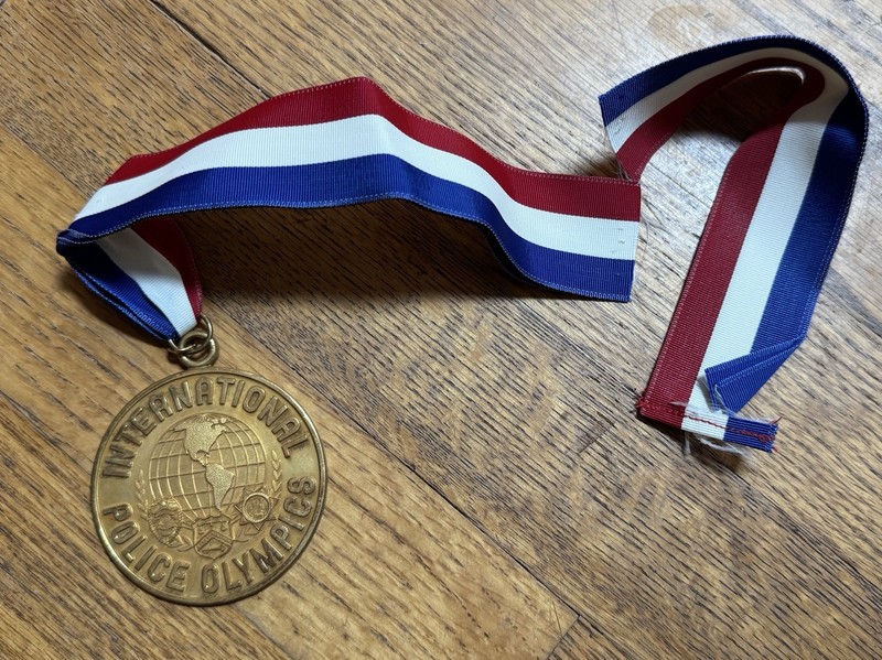 International Police Olympics Medal