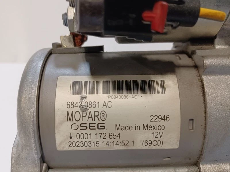 DURANGO   2023 Starter Motor 1771536 - Image 2 of 4