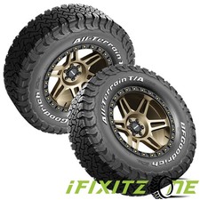 2 Bfgoodrich All Terrain Ta Ko3 Rwl 32565r18 128s 50k Mileage Load Range F
