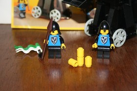 Vintage 1984 Lego 6030: Black Falcons: Castle - Catapult - Instructions 99%