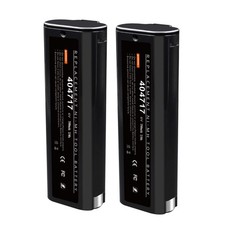 Upgraded 4000mAh 2Packs 6V Ni-MH Replacement Battery for Paslode 404717 Battery