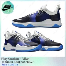 PlayStation Nike PG5 Blue CZ0099-400 Men's US3-14 NEW