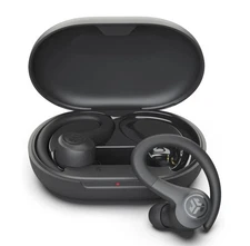 JLab Go Sport+ Workout Earbuds Featuring C3 Clear Calling Earhook Sport Design