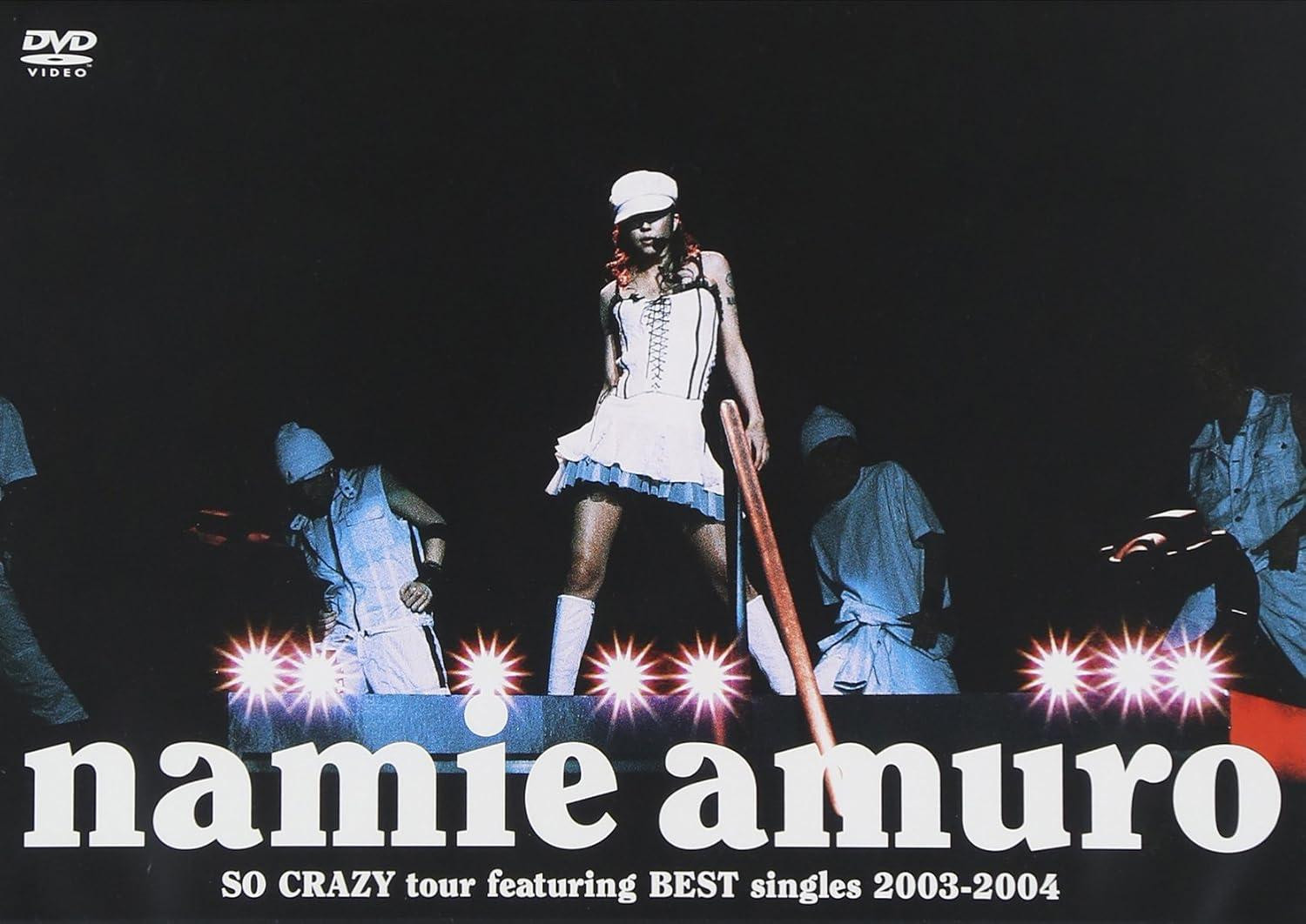 DVD namie amuro SO CRAZY tour featuring BEST singles 2003-2004