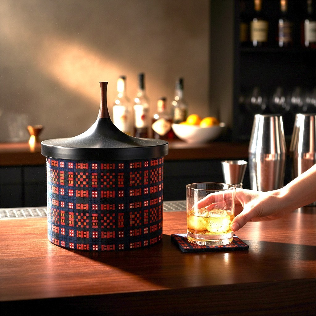 Laurids Lonborg Ice Bucket 60s Vintage MCM Iconic Barware Danish Modern Design