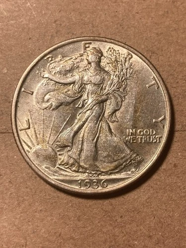 1936 Walking Liberty Half Dollar - AU - As Shown! (#1772)