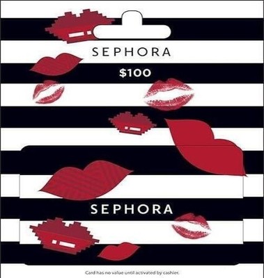Sephora Gift Card 100$ Play