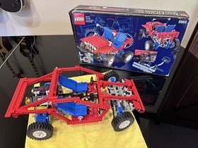 LEGO 8865 TECHNIC AUTO CHASSIS COMPLETE 1988 NOSTALGIA!!!
