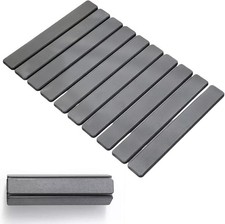 Foldable Stone Bath Mat Super Absorbent Diatomaceous Earth Non-Slip Quick Dry