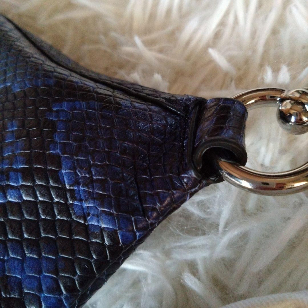 MARC JACOBS Wingman Tote Bag Python Embossed Leat… - image 15