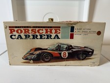  T.N Vintage Porsche Carrera Battery Operated Made in Japan Red 6 Bump  