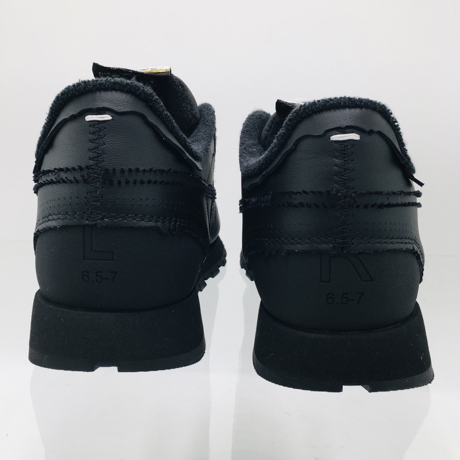 Size 7 - Reebok Classic Leather x Maison Margiela Low  Memory Of - Black image 5