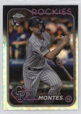 2024 Topps Chrome Logofractor Edition Coco Montes #182 1f0j