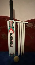 Fazal Unique Kids Cricket Set Cricket Set With Free Carry Bag Size 2 Age 6-7