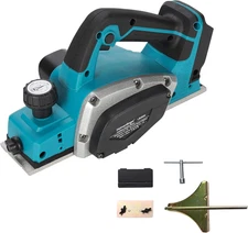 3-1/4-Inch Cordless Electric Hand Planer – Compatible with Makita 18V Battery (T