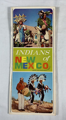 1970's Indians Of New Mexico Informational Booklet
