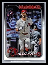 Blaze Alexander Rookie Arizona Diamondbacks 2024 Topps #US197 Rainbow Foil