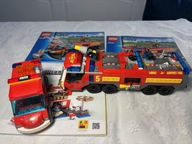 LEGO City 60061 Airport Fire Truck + 60023 Fire Van 95% Complete Bundle KIT