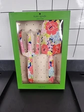 Kate Spade 2 Piece Gardening Hand Tools Floral Pattern Brand New Package