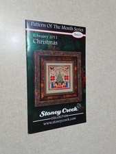 Stoney Creek Cross Stitch Pattern Of The Month February 2011 Christmas