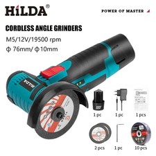 12V/3 Inch Lithium Electric Angle Grinder Handheld Cutting Machine Polishing