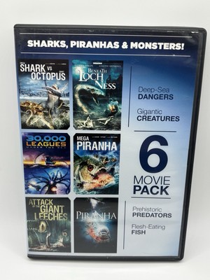 Sharks, Piranhas  Monsters (DVD, 2011, 2-Disc Set)