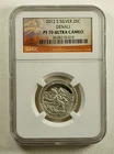 2012 S Silver Proof 25c Denali NP America the Beautiful NGC PF70 Ultra Cameo
