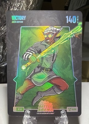 2026 Bo Jackson Battle Arena Griffey Glow Battlefoil Victory Victor Wembanyama