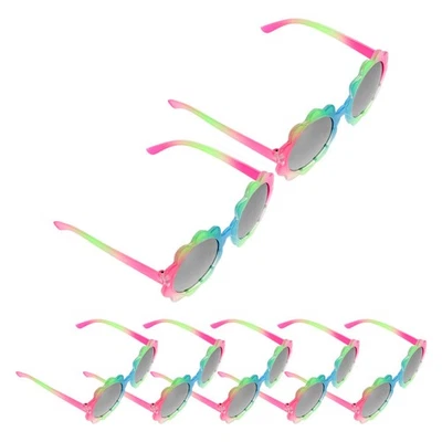 7 Pcs Round Sunflower Glasses Kids Sunglasses Protection Children - Image 1 of 4