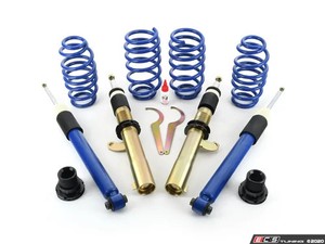 Solo-Werks S1 Coilovers + ECS Heavy Duty Cup Kit – 2019 VW Tiguan – NEW