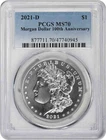 2021-D Morgan Silver Dollar MS70 PCGS