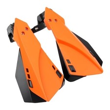 Motorcycle Handguards,Double-Deck Hand Guard Protection for Dirt Bike Orange