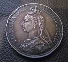 1887 Victoria Crown — photo from another recent sale