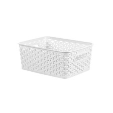 Y-Weave Small Decorative Storage Basket