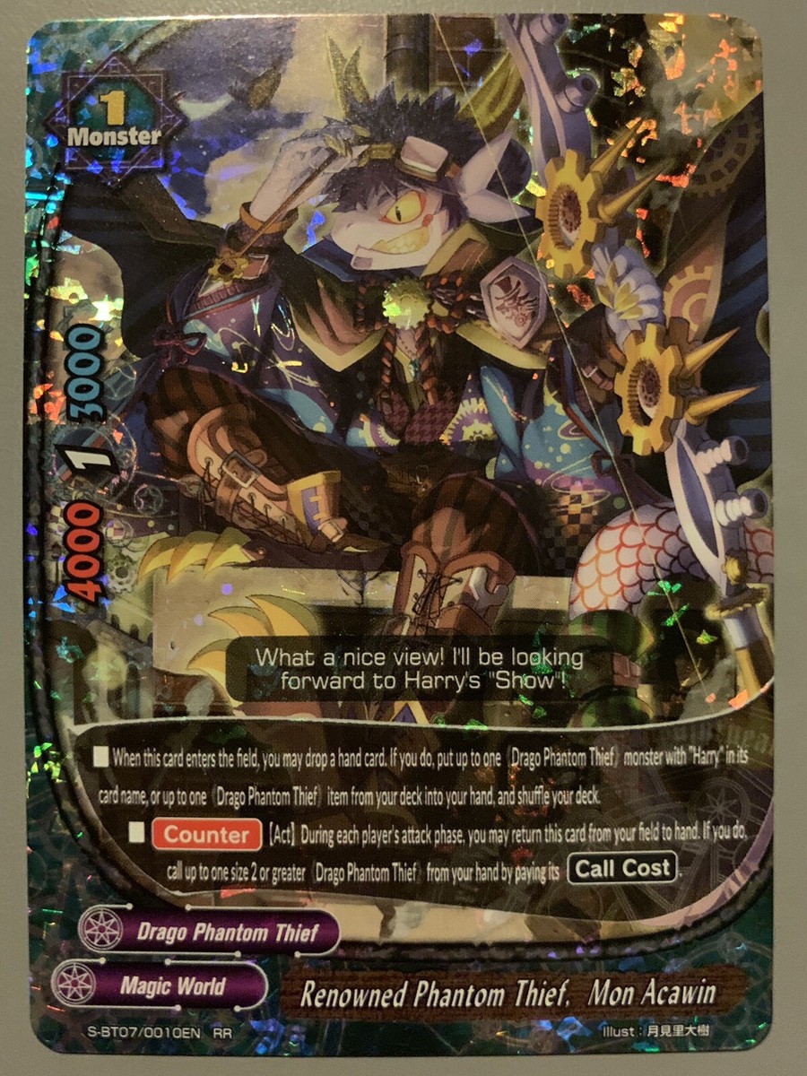 FUTURE CARD BUDDYFIGHT RENOWNED PHANTOM THIEF MON ACAWIN S