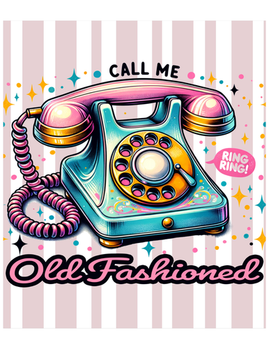 Sublimation Print Old Fashioned Ready to Press Transfer Sheet **NOT DIGITAL**