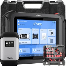 USED XTOOL D9S OBD2 Scanner WIFI Car Diagnostic Tool Full System Bidirectional 