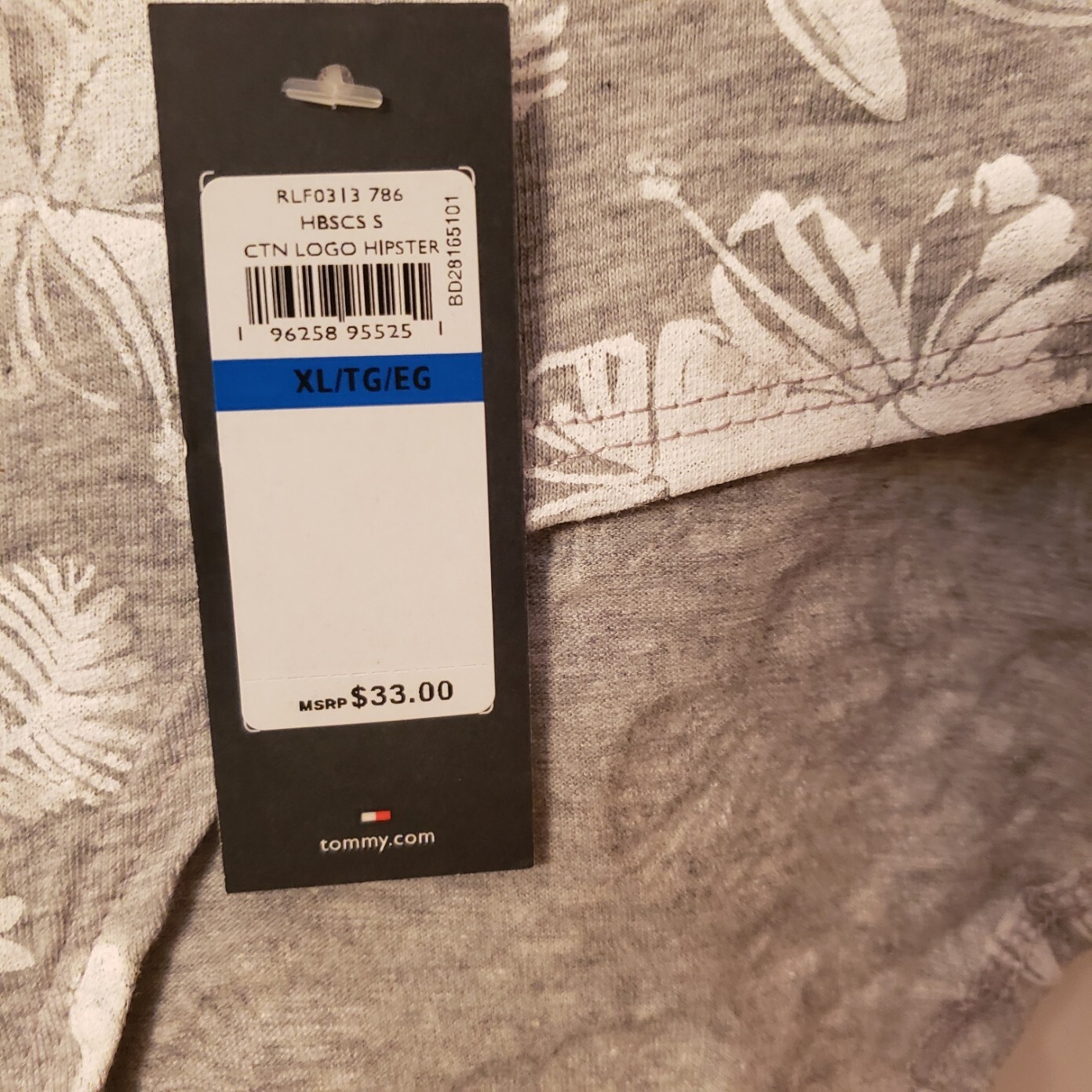 Tommy Hilfiger Women’s 3-Pack Multicolor Briefs Panties XL NWT thumbnail 5