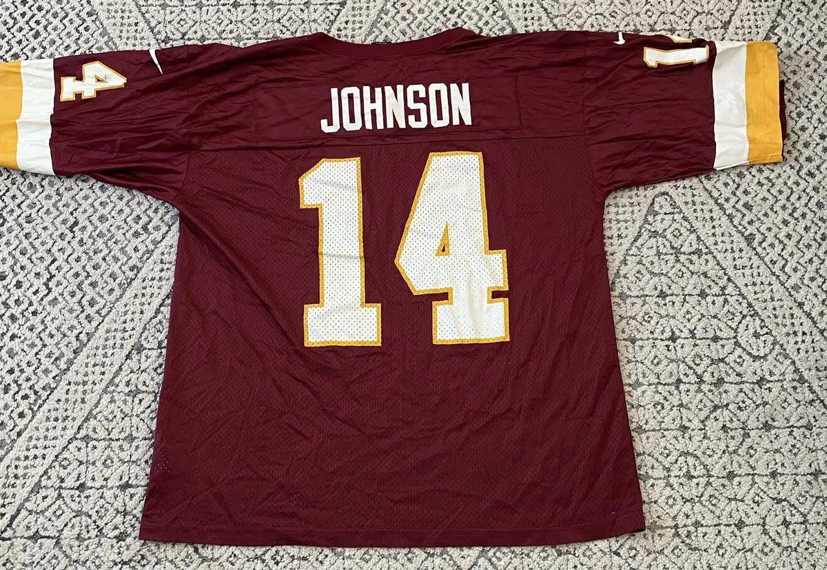 Brad Johnson 14 Washington Redskins Nike NFL Football Jersey Size