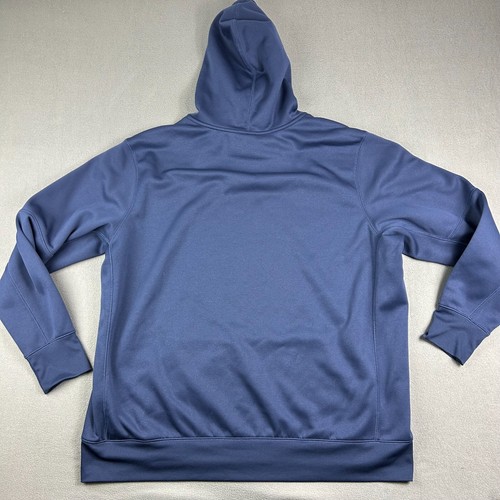 Seattle Mariners Hoodie Mens 3XL Blue Sweatshirt Center Swoosh MLB Dri Fit - Picture 6 of 8