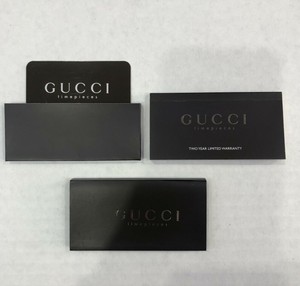 gucci card of authenticity