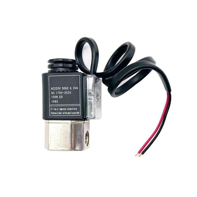 Easy Install Elektromagnetventil f��r Luftkompressoren f��r AC 175 253V