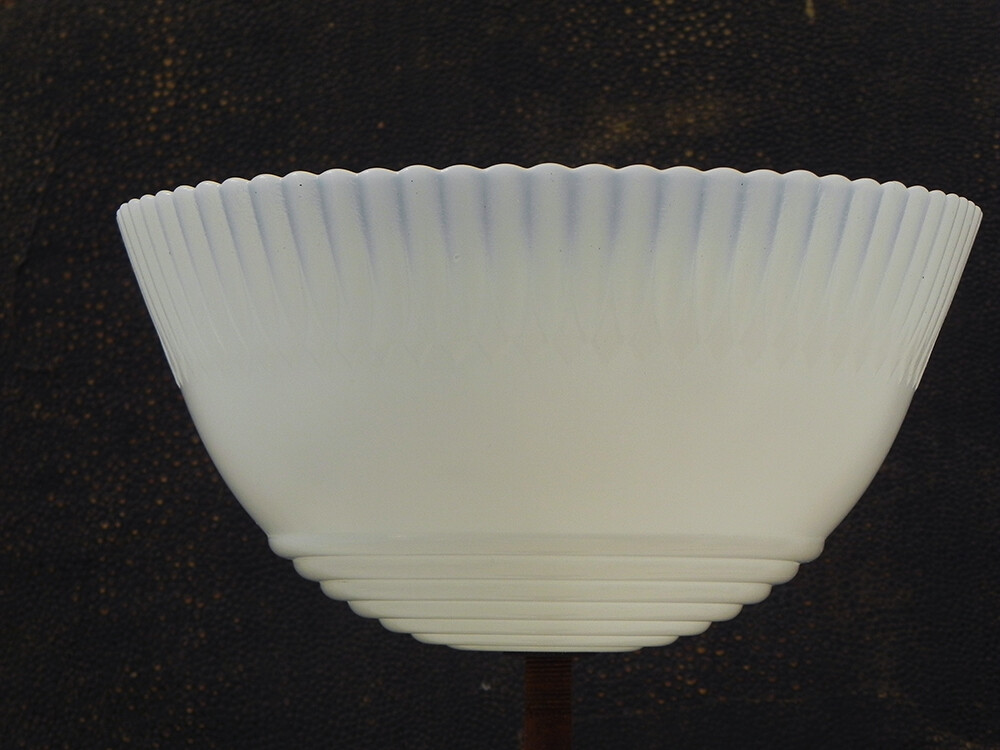 Vintage Milk Glass Lamp Shade PARTs Retro Mid Century Modern eBay