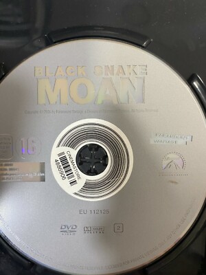 BLACK SNAKE MOAN DVD SAMUEL L. JACKSON JUSTIN TIMBERLAKE CHRISTINA