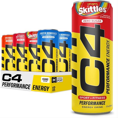 Cellucor C4 Performance Energy Drink Official Variety Pack | Zero Sugar Carbona