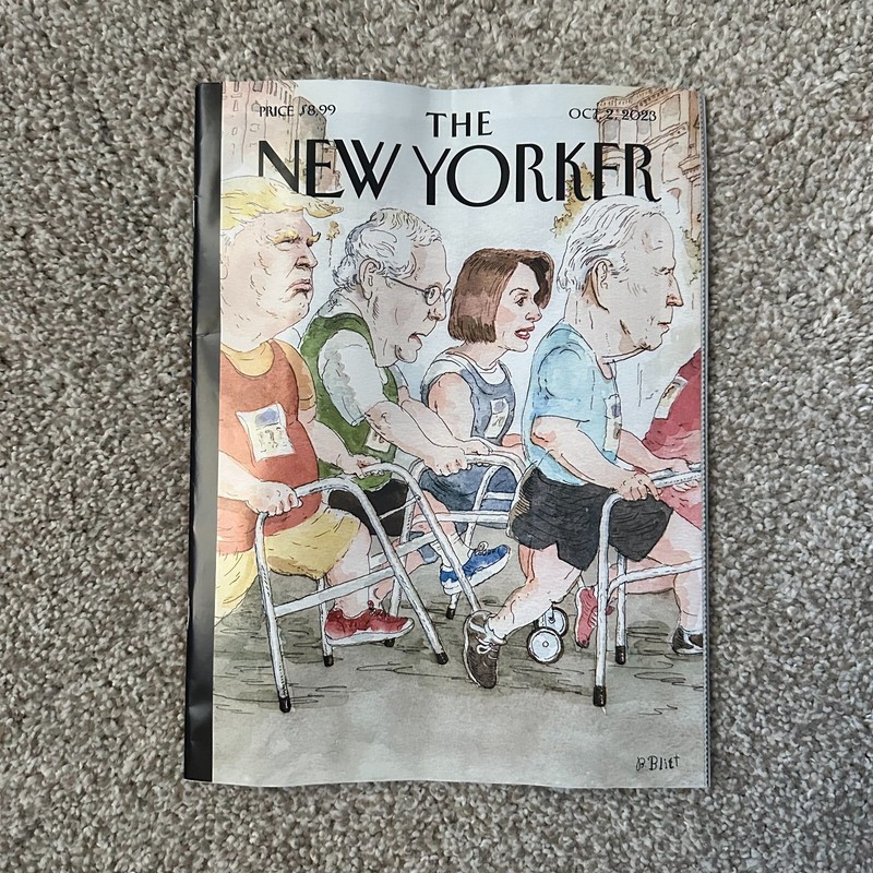 NEW The New Yorker Magazine October Oct 2, 2023 The Race for Offices Barry Blitt