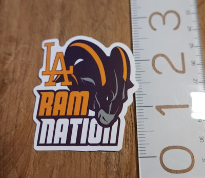 Los Angeles RAMS Sticker Los Angeles Rams Decal LA Rams Sticker LA Rams Decal